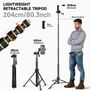 Professional Tripod Selfie Stick 210cm/82inch Image 2