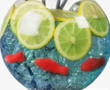 Plastic cocktail bowls