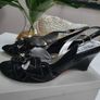 ACCADEMIA Italian leather patent wedges Sz 41 - Rrp 265 (New) Image 5