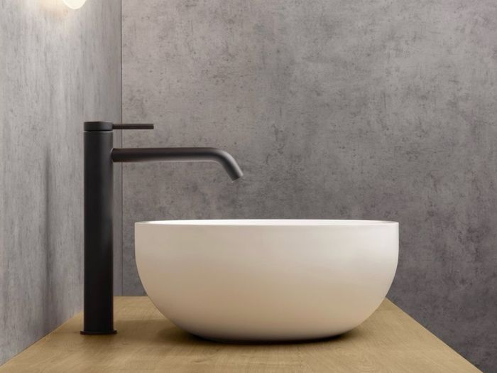 Matt White Countertop Washbasin