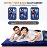 Inflatable Double Camping Mat with Foot Pump, Ultralight Air Camp Mattress 120cm 140cm for 2 Person, Compact and Moistureproof Sleeping Mat for Hiking, Backpacking, Hammock, Tent (FREE POSTAGE) Image 2