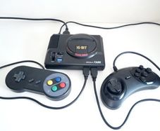 ON SALE!! OVER 22% OFF! Advanced Mini Gaming System With 7500+ Games 16GB Micro SD Card - Megadrive Mini Or Snes Mini Style Options