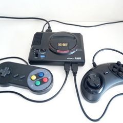 ON SALE!! OVER 22% OFF! Advanced Mini Gaming System With 7500+ Games 16GB Micro SD Card - Megadrive Mini Or Snes Mini Style Options