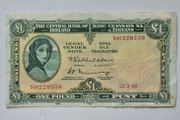 Lady Lavery 1 One pound Note. 1969.