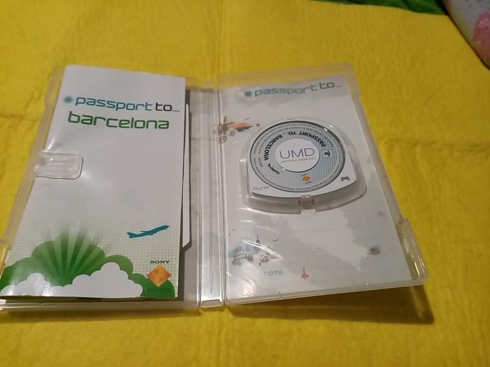 Passport to Barcelona PlayStation PSP Games Original