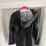 Black Rain Coat Image 3
