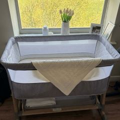 Baby Bedside Crib / Next-to-Me Cot - Excellent Condition
