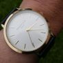 Rosefield Ams/nyc Bowery Rf106-g-02568 Black/white/rose Gold Watch Image 6