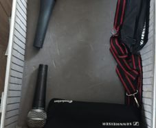 Clear out of Microphones, Stands, Cables, Flght Case etc.