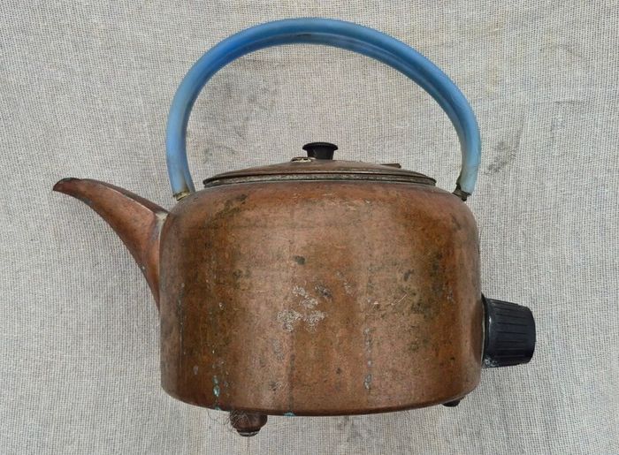 Vintage copper kettle