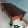 Solid Mahogany Coffee Table Image 2