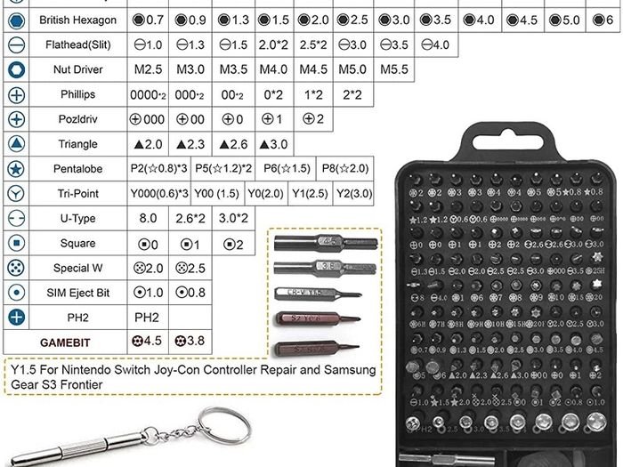 DIY Tool kit Precision Screwdriver Set 127 in 1 Pry Hand Tools for Fixing Computer,Mobile Phone,PC Laptop,Tablet,iPad,Watch, Jewelry, Eyeglasses,PS3,PS4,Xbox Repair Kit (FREE POSTAGE)