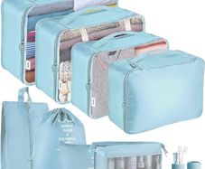 NEW SALE |  Packing Cubes for Suitcase,9PCS Travel Luggage Packing Organizers for Backpack, Waterproof Travel Essentials Bag, Travel Accessories