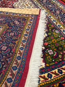Exclusive Vintage Persian Tabriz Rug 215 x 135 cm (7.1 x 4.4 ft)