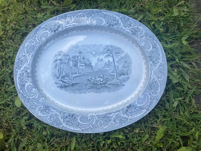 Large Victorian meat platter free postage