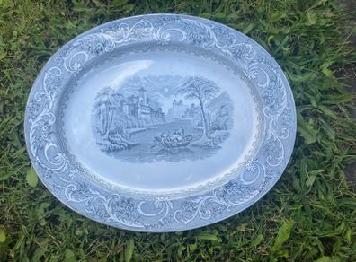 Large Victorian meat platter free postage