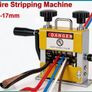 Portable Manual and Electric Drill Driven Dual-purpose Wire Stripping Machine for 3mm to 17mm Scrap Copper Wire Stripping Tool Image 7
