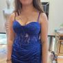 Royal Blue Debs dress Image 3