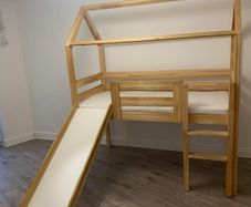 Bunk/Loft bed with slide kids
