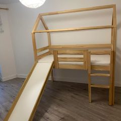 Bunk/Loft bed with slide kids