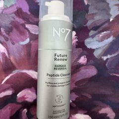 No7 Future Renew Peptide Cleanser.