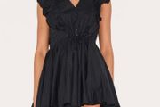 Black playsuit