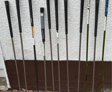 Titleist, Cobra & TaylorMade Golf Club Set with Callaway Golf Bag