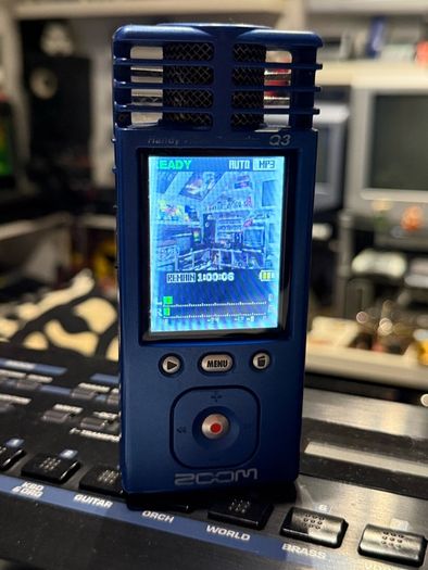 Zoom Q3 Handy Video Recorder Blue