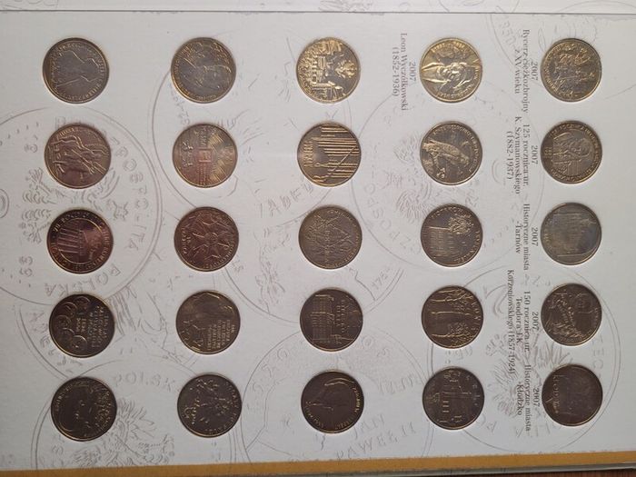Asking price 440 euro. Poland Set of 2 zloty coin GOLD NORDIC 1995-2009 (103 pieces).