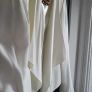 Per Una White Drape Lapel Jacket Sz 16UK Image 3