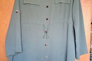Khaki Casual Dress With Pull In Waistband ( New )