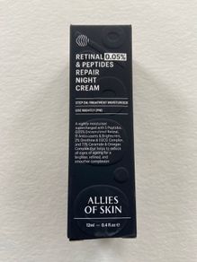 Allies of skin retinal 0.05 and peptides repair night cream 12 ml
