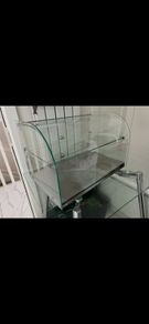 Glass display cabinet