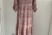 dress Bnwt grey teired grey pattern dress indie + Moi brand T1 10/12