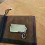 Coach Silver Metal Bag Tag / Authentic / NEW Image 3