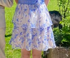 Lipsy London Girls Premium Embroidered Confirmation Occasion Dress Age 14 (164cm)