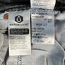 Levis Premium Ribcage Straight Ankle Womens Jeans W28 L25 Black Denim Button Fly Image 10