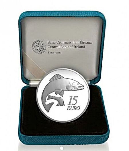 Double Salmon. Silver Proof, Free Post