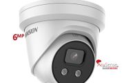 Hikvision DS-2CD2366G2-ISU SL 2.8MM Lens 6MP AcuSense DarkFighter Fixed Turret Network Strobe Light and Audible Warning Camera