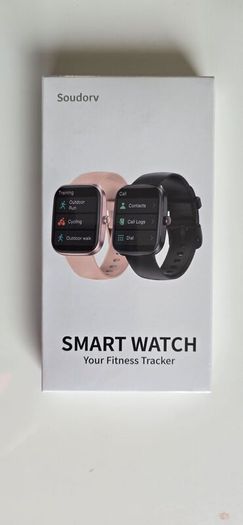 Soudorv T70 Smartwatch Unisex, Smart Watch with Telephone Function/Message Reminder, Waterproof Fitness Watch for Android iOS
