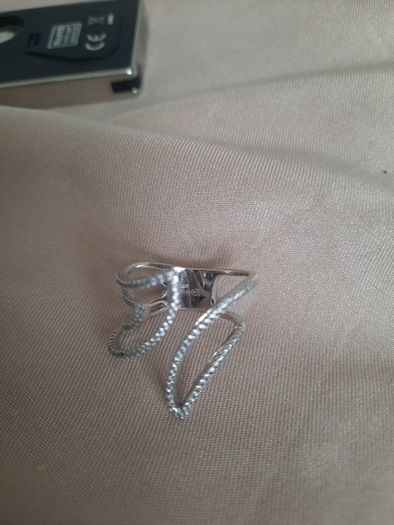unusual sterling silver ring
