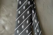 Black Skull Necktie