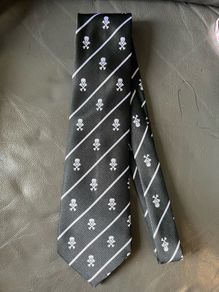 Black Skull Necktie