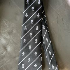 Black Skull Necktie