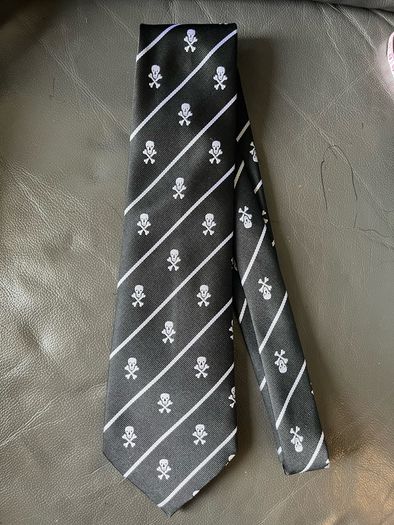 Black Skull Necktie