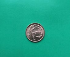 1971 half penny coin Uncirculated