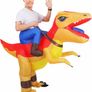 Inflatable Dinosaur Costume Fancy Dress for Adults Halloween Cosplay Costumes Gaint Suit T-Rex Rider Costume (MULTIPLE COLOURS) Image 2