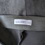 Gallery Black Faux Suede Jeggins.  S. 12    New- No Tag. Image 5