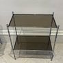 Antique Glass Side Table Image 2