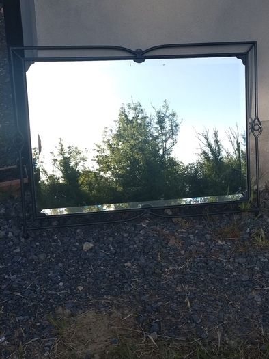 Wrought Iron Mirror